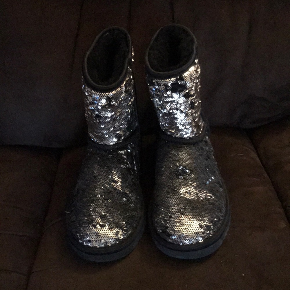 Sequin UGG boots